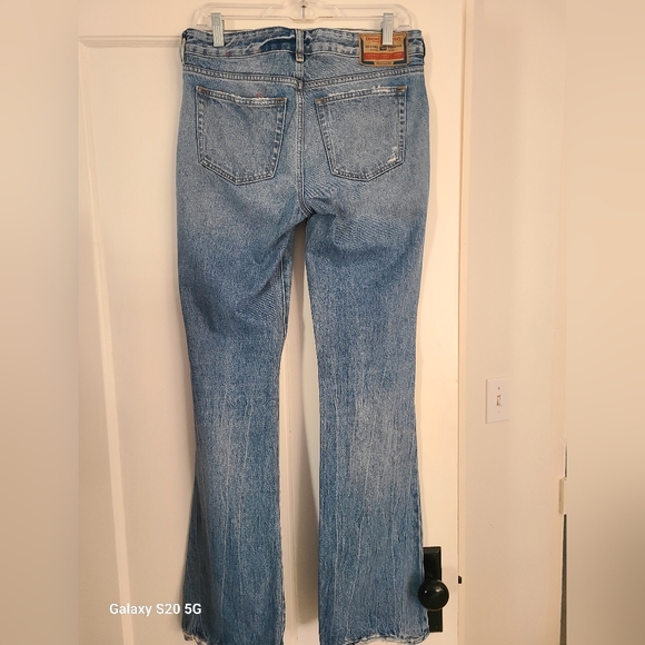 Diesel 1969  Blue Flare Women's Jeans - Picture 4 of 5